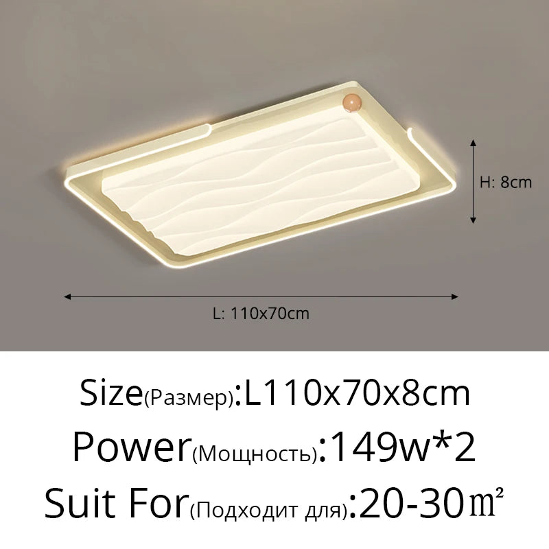 Moderne und kreative Deckenleuchten für eine elegante Inneneinrichtung - vue 11 sur 12