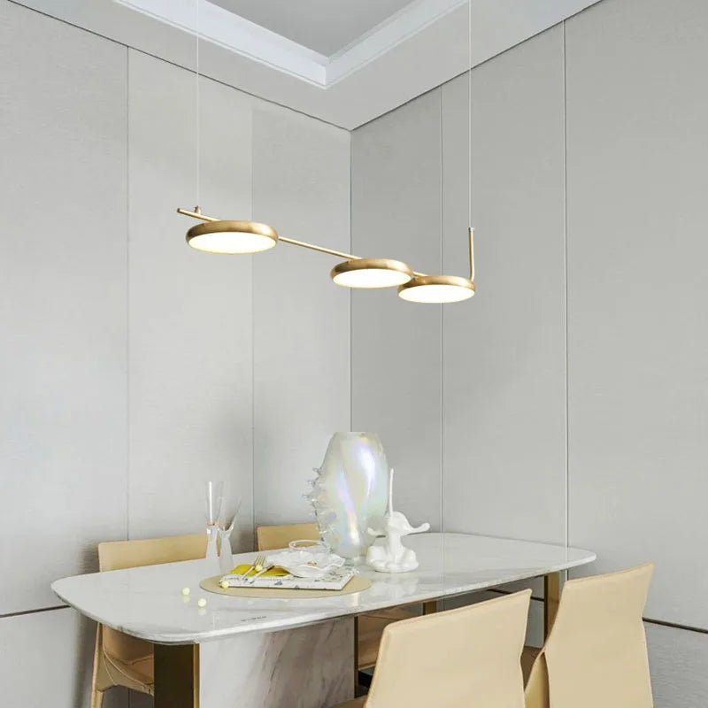 lustre moderne hauteur réglable luminaires suspendus