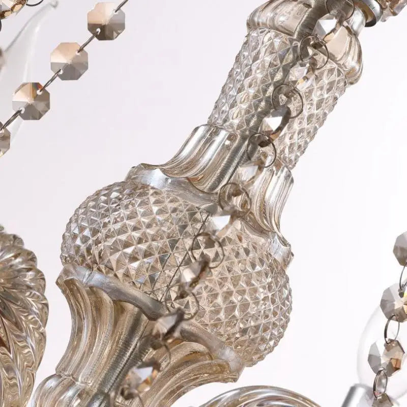 lustre en cristal moderne pour décoration intérieure élégante - vue 6 sur 15