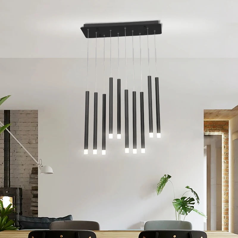 lustre moderne de luxe pour restaurant bar loft - vue 3 sur 7