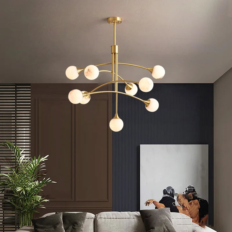 suspension moderne créative en fer pour décoration intérieure - vue 2 sur 8