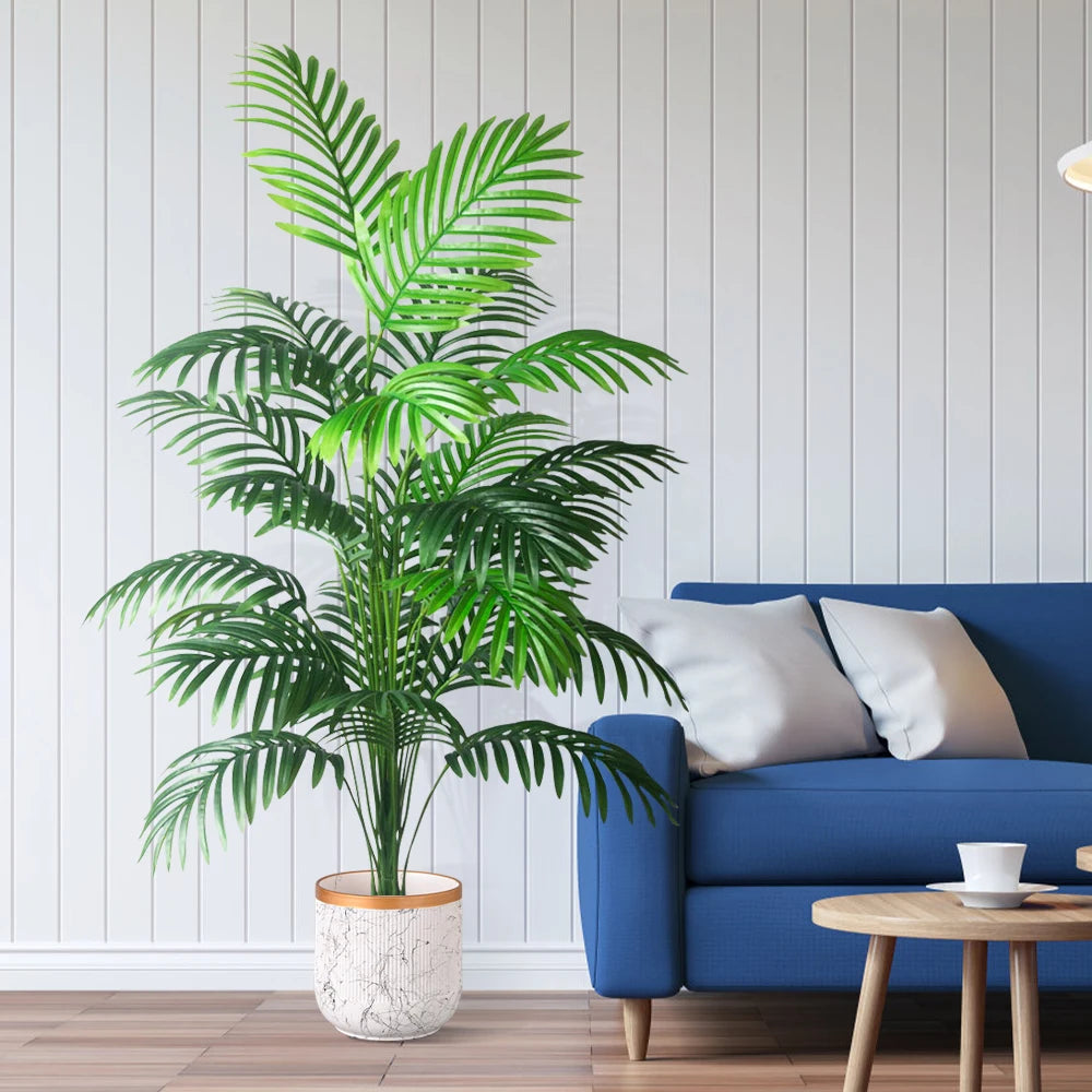 Grand palmier tropical artificiel pour décoration intérieure et extérieure