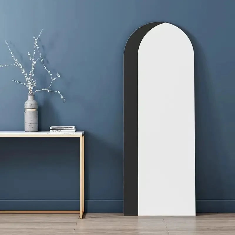 miroir nordique plein hauteur sans cadre pour décoration intérieure - vue 5 sur 6