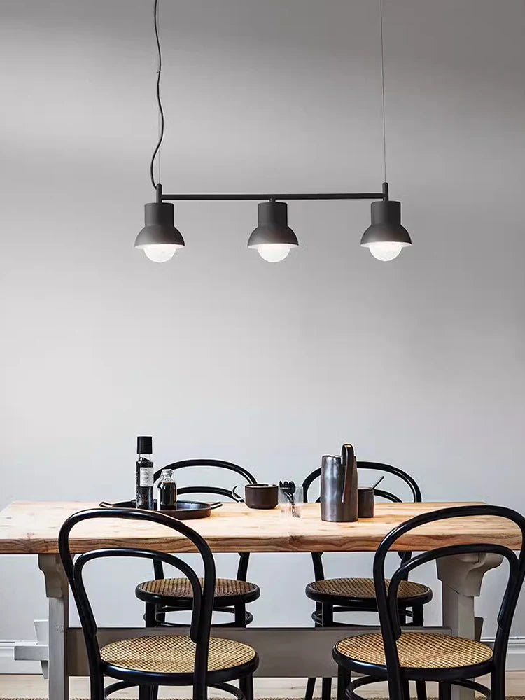lustre moderne minimaliste créatif à trois têtes personnalisable - vue 3 sur 10