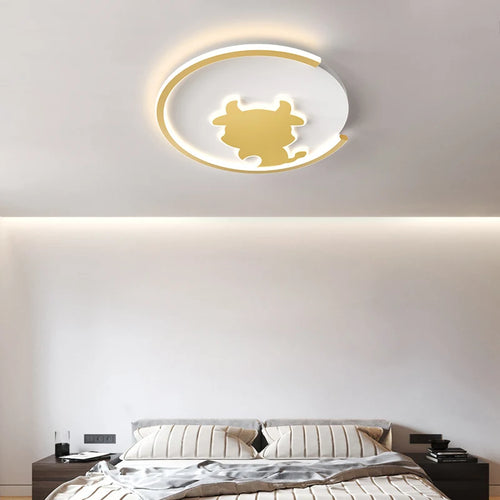 plafonnier led moderne pour éclairage intérieur décoratif - vue 4 sur 17