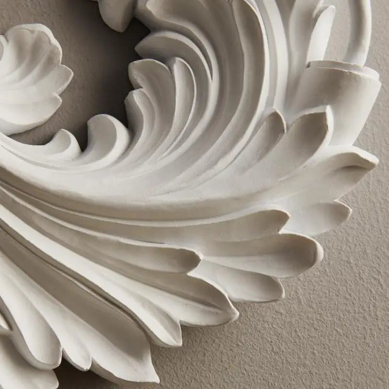applique murale rétro en plâtre gaufré pour un éclairage original - vue 7 sur 7