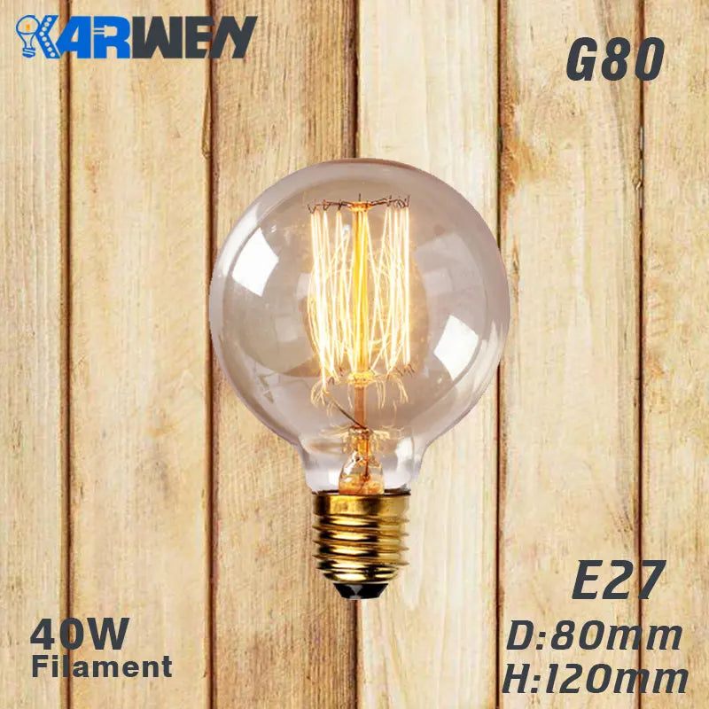 Vintage Edison LED-Leuchtmittel Filament 6er-Set - vue 8 sur 18