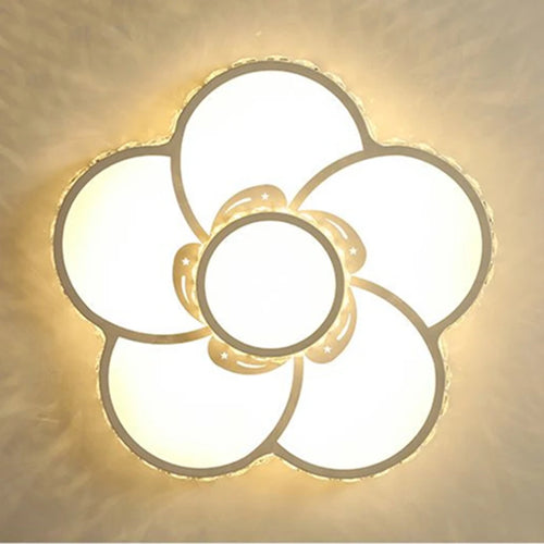 Moderne LED-Deckenleuchte für stimmungsvolle Innenbeleuchtung und romantische Dekoration - vue 6 sur 10