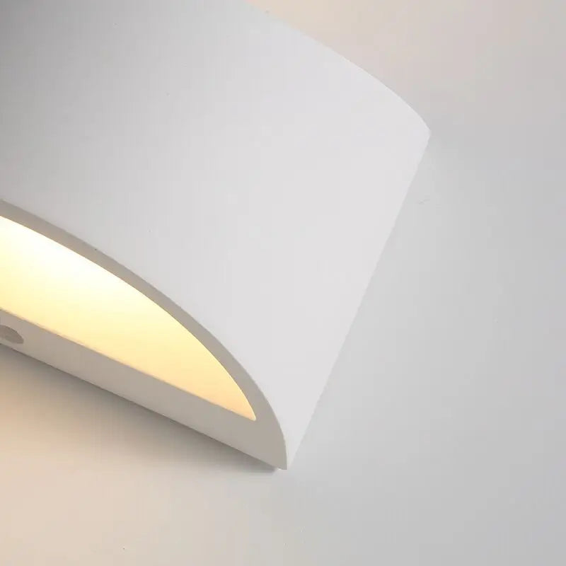 applique murale led design moderne éclairage haut et bas - vue 7 sur 7