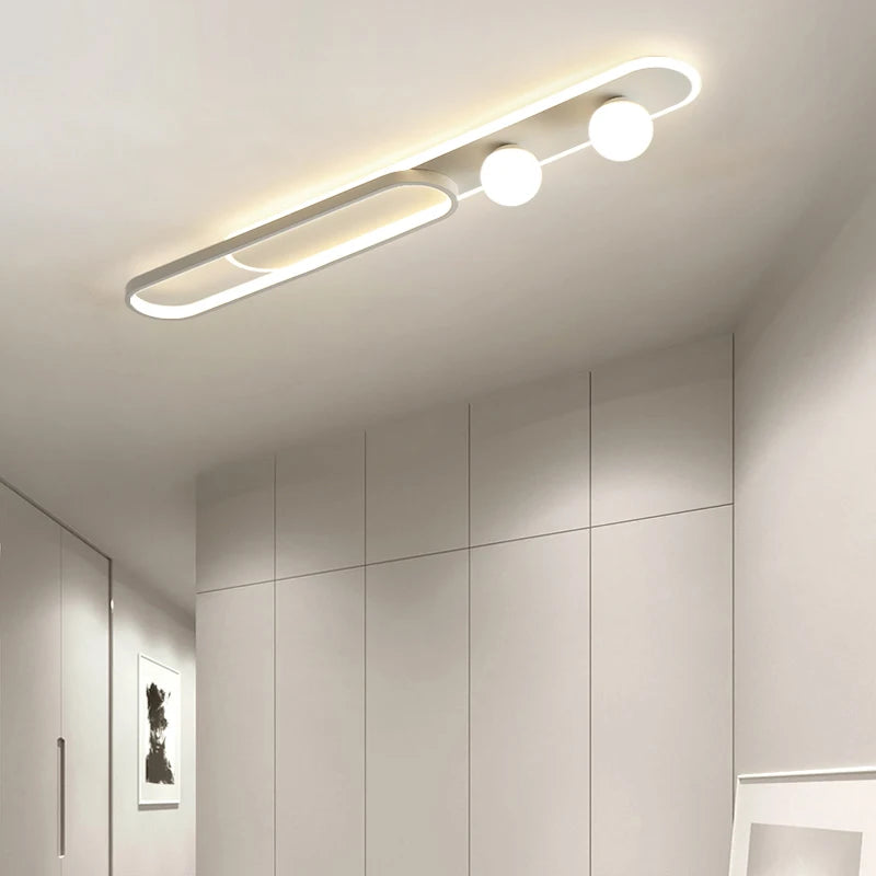 Plafonnier led moderne pour foyer hôtel hall et maison - vue 4 sur 18