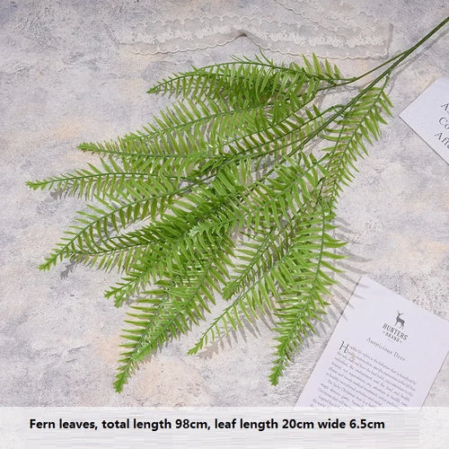 décoration en plastique de plantes aquatiques pour mariage et événements