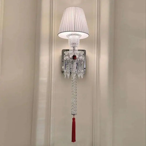 applique murale moderne à led en cristal pour intérieur design - vue 9 sur 8