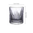 Verre hockey sur glace fond épais style créatif