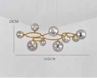 Kronleuchter postmodernes Design minimalistisch für zeitgemäßes Interieur