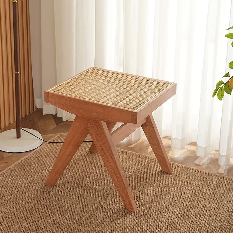 banc en rotin massif pour usage polyvalent et moderne - vue 14 sur 17