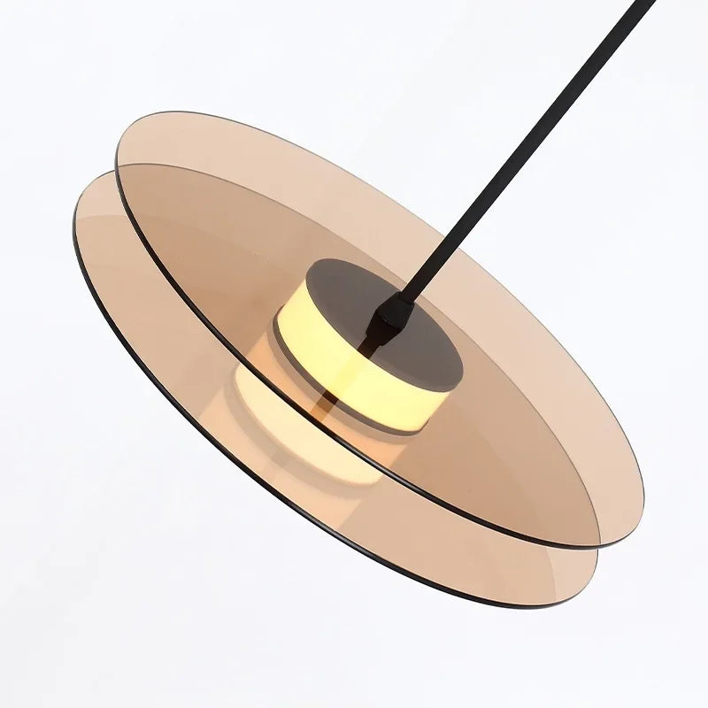 lustre moderne nordic led pour intérieur simple élégant - vue 3 sur 12