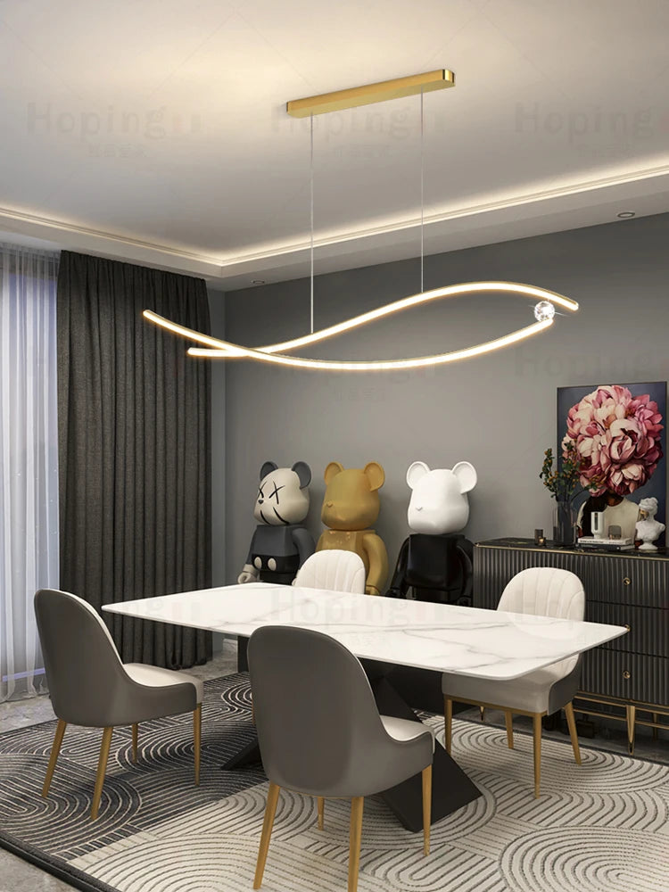 suspension forme de poisson design moderne 	 2022