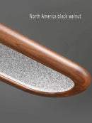 Moderne Pendelleuchte aus Nussbaum für Bar mit dekorativer LED