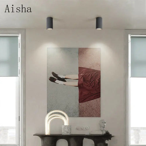plafonnier led design moderne pour intérieur et extérieur