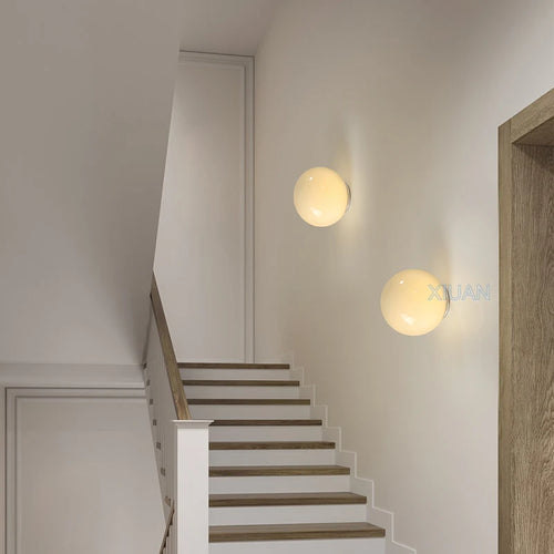 Moderne Wandleuchten aus Glas für die Innendekoration - vue 4 sur 23