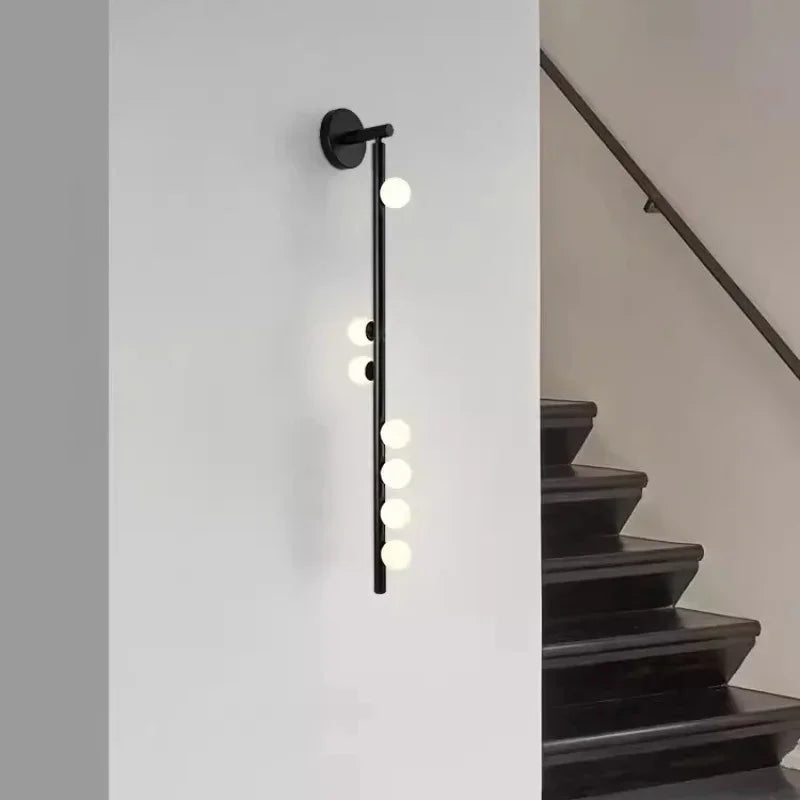 Applique murale led boule de verre moderne pour hôtel - vue 5 sur 8