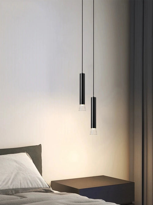 lampe suspension led moderne avec ampoule remplaçable simple - vue 3 sur 7