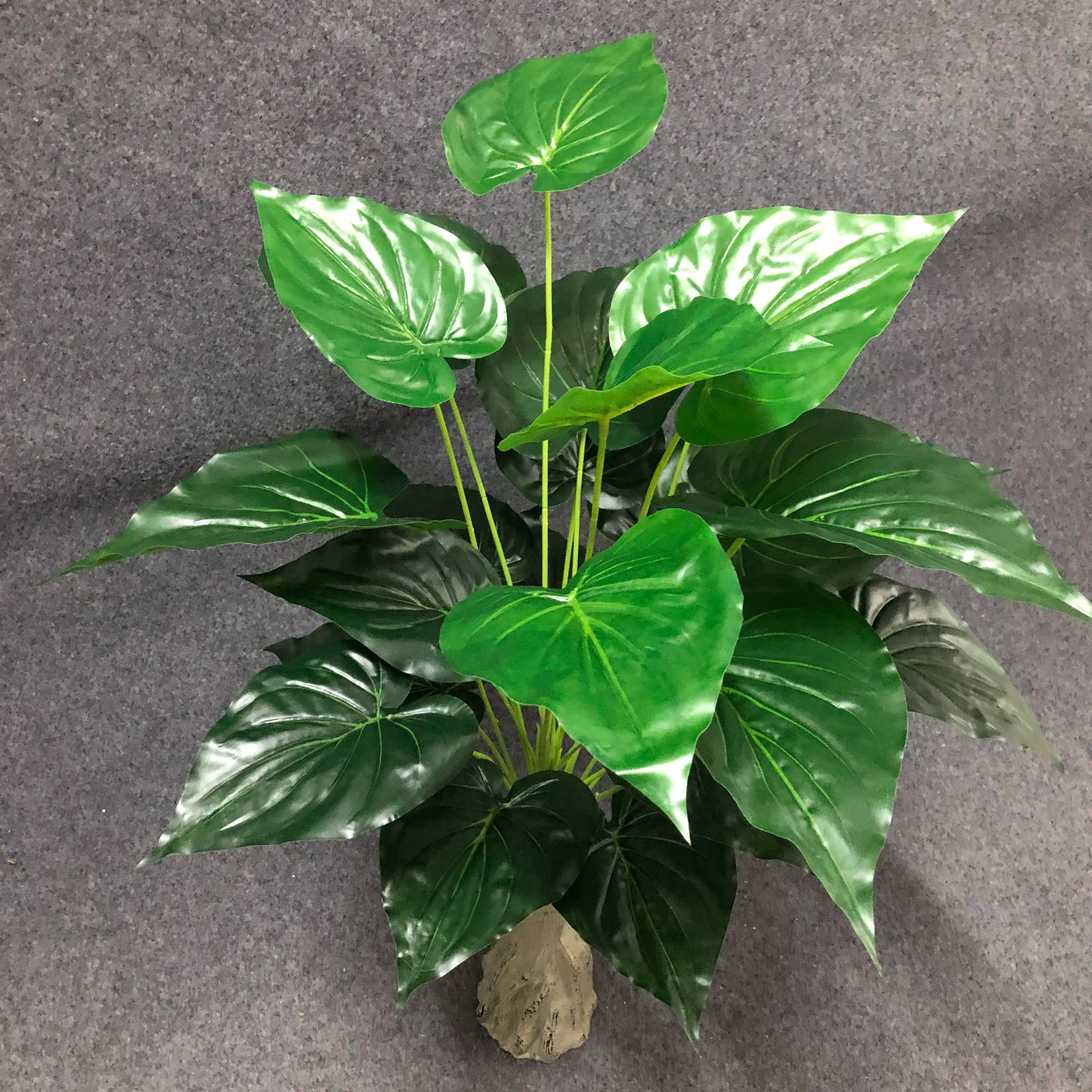 grandes plantes artificielles avec feuilles de palmier décoratives - vue 5 sur 12