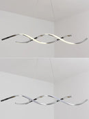 Living room chandelier Northern Europe chandelier creative restaurant ceiling lighted long chandelier living room lights