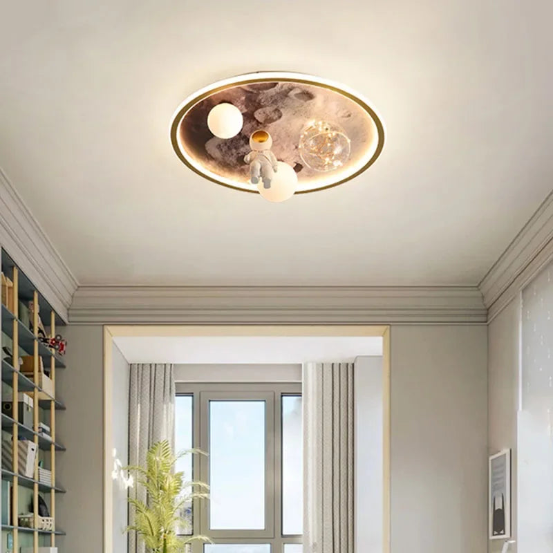lustre moderne à leds pour décoration intérieure maison - vue 7 sur 16