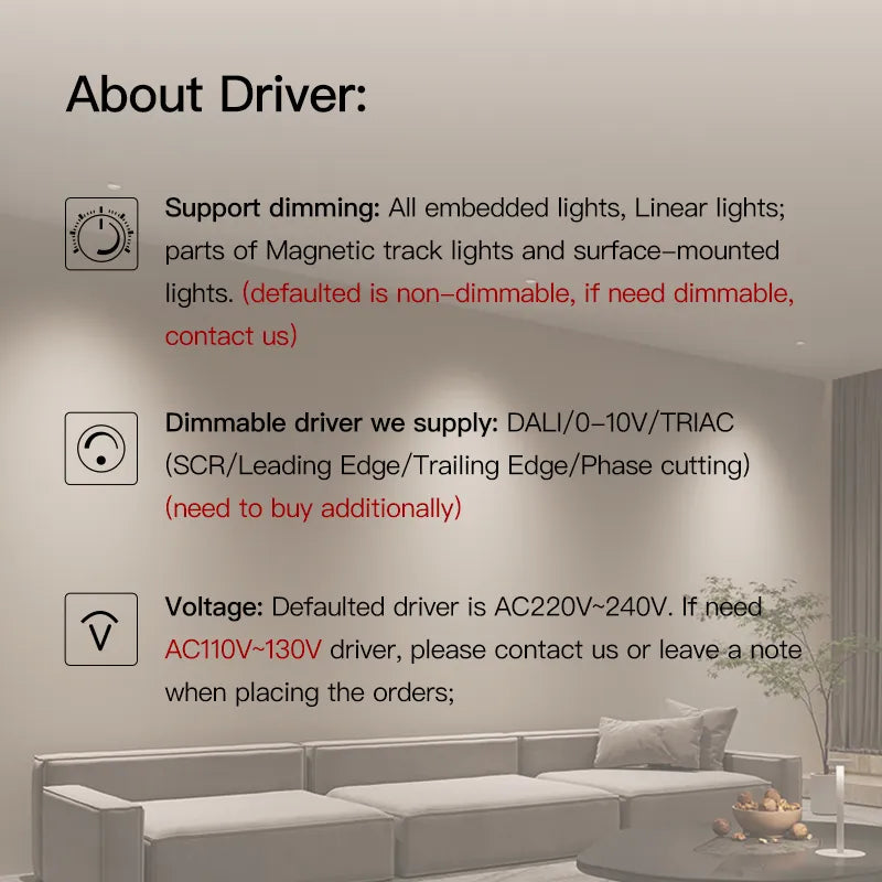 XRZLux – plafonnier Led carré encastré encastrable avec bande lumineuse linéaire - vue 11 sur 12