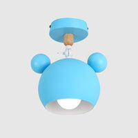 plafonnier panda dessin animé style nordique pour enfants intérieur