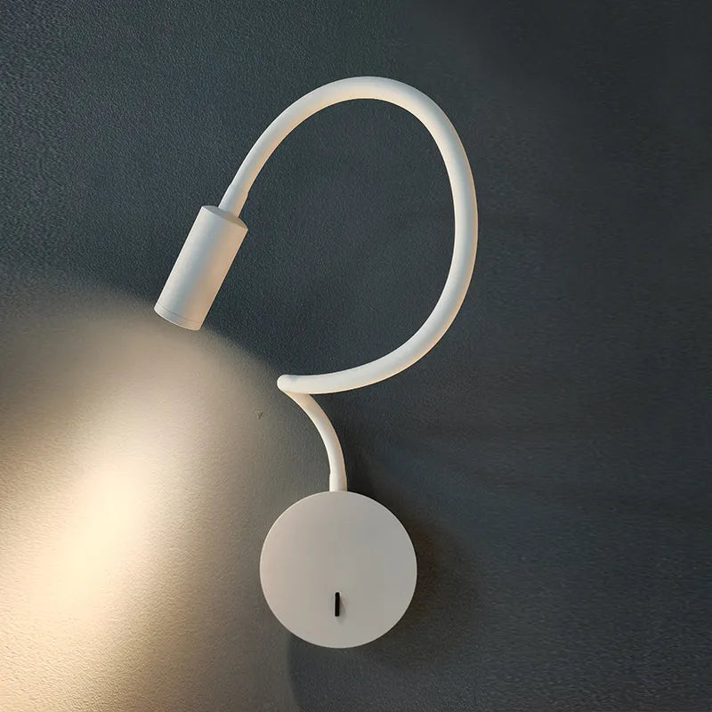 applique lumière lecture flexible interrupteur - vue 3 sur 9