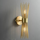 Luxuriöse Wandleuchte Design aus antikem Metall für elegantes Interieur