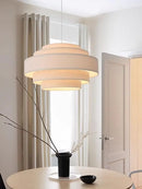 LED-Kronleuchter aus Stoff im Wabi-Sabi-Stil für die Innendekoration