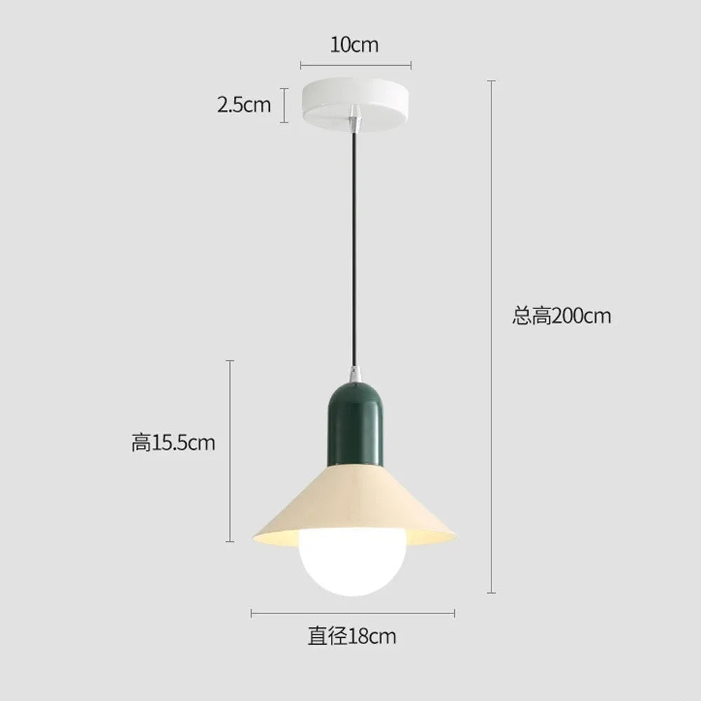 Minimalistische LED-Pendelleuchte für moderne Inneneinrichtung - vue 9 sur 9