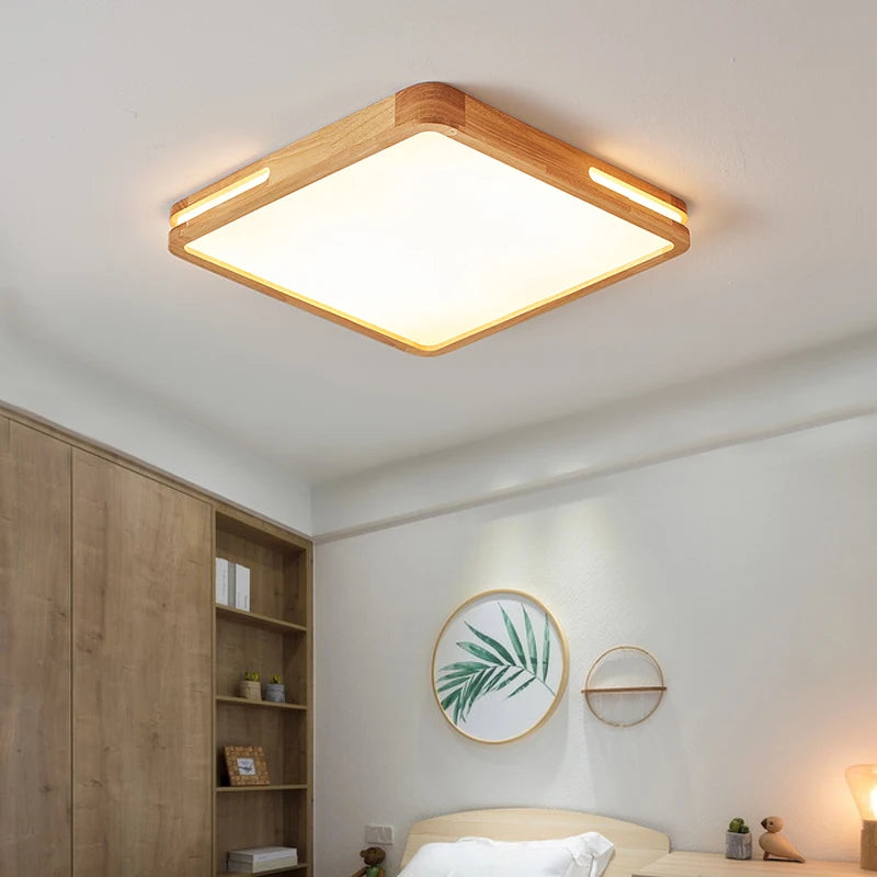 lampe de salon moderne style bûche plafonniers combinaison