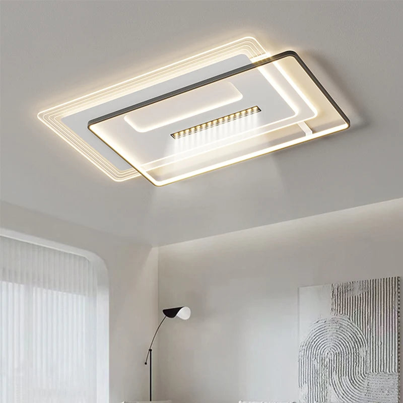 qiyimei lampe led plafonnier pour décoration intérieure techo - vue 3 sur 14