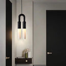 LED-Pendelleuchte aus Metall mit verstellbarem Kabel und Acryl