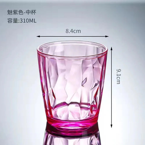 Verres incassables reutilisables style moderne pour fetes