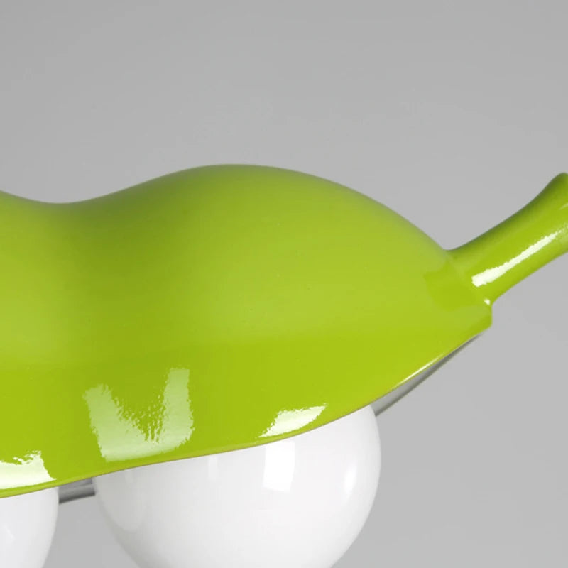 lustre en verre à pois créatifs avec fil réglable