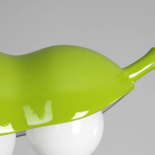 Kronleuchter aus Glas mit kreativen Punkten und LED-Resinbeleuchtung - vue 7 sur 15
