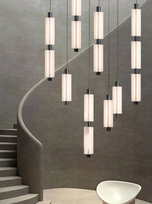 suspension en acrylique design pour éclairage moderne et élégant