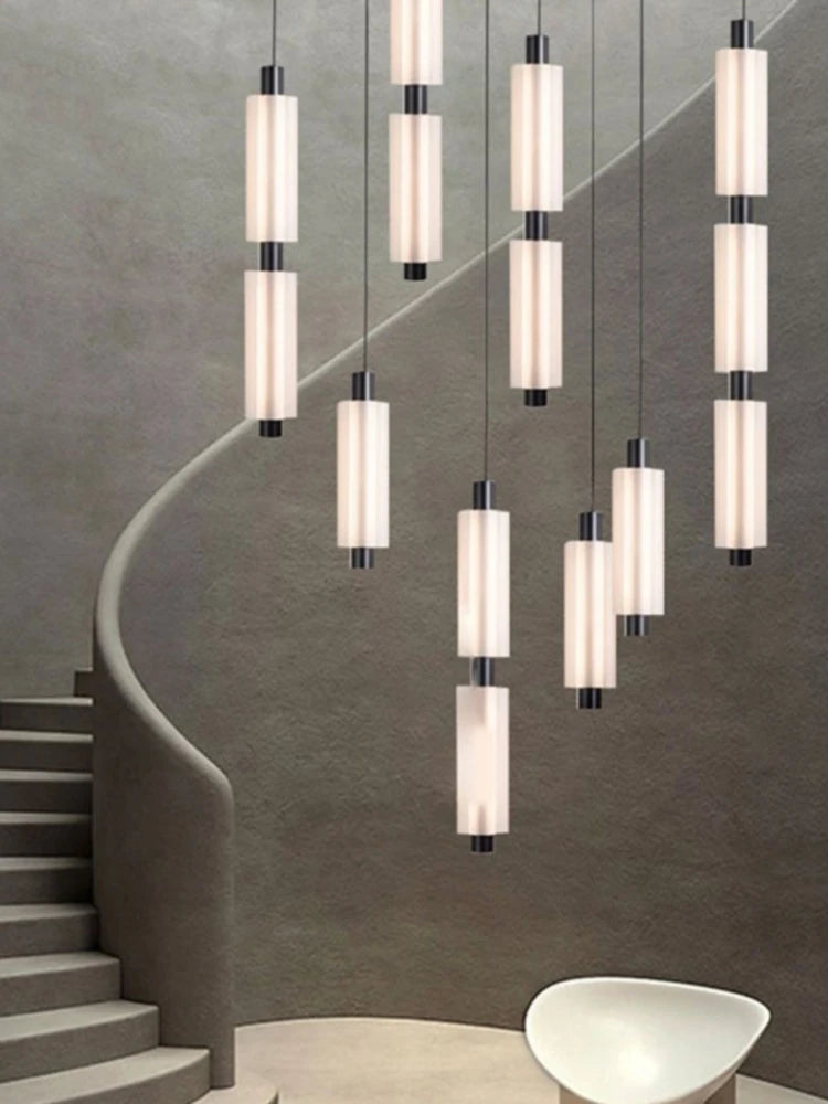 suspension en acrylique design pour éclairage moderne et élégant - vue 4 sur 12