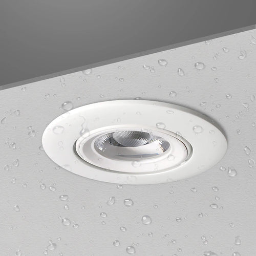 Runder LED-Einbauspot für das Badezimmer - vue 2 sur 9