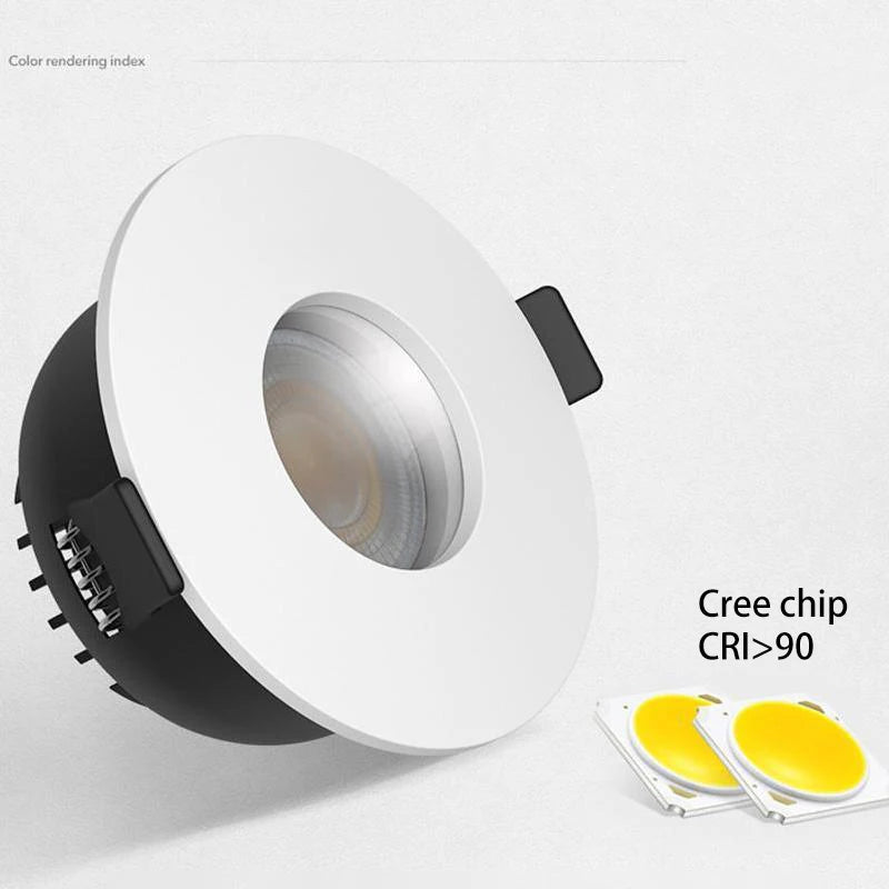 projecteur led encastré anti-éblouissement et anti-buée saiyo - vue 5 sur 5