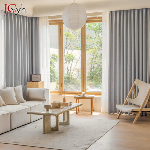 Rideau occultant moderne pour salon et chambre