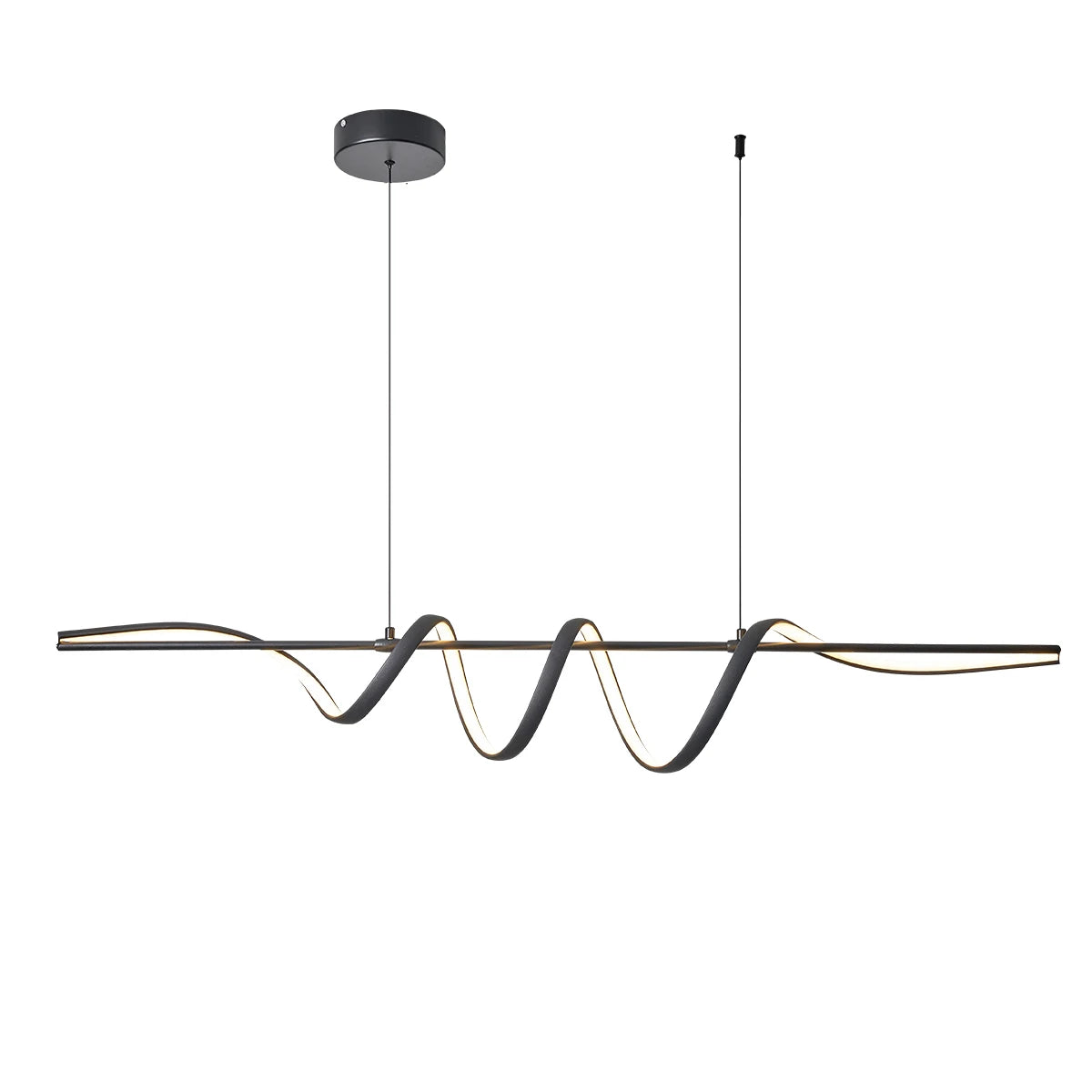 suspension à led moderne design à monter soi-même pour décoration intérieure - vue 5 sur 5