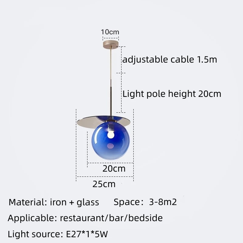 Kronleuchter aus Glasbubbles im nordischen Design – Kreatives Original für Restaurants und Bars