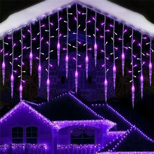 LED-Lichterkette für Weihnachtsdekorationen 2024 - vue 6 sur 12
