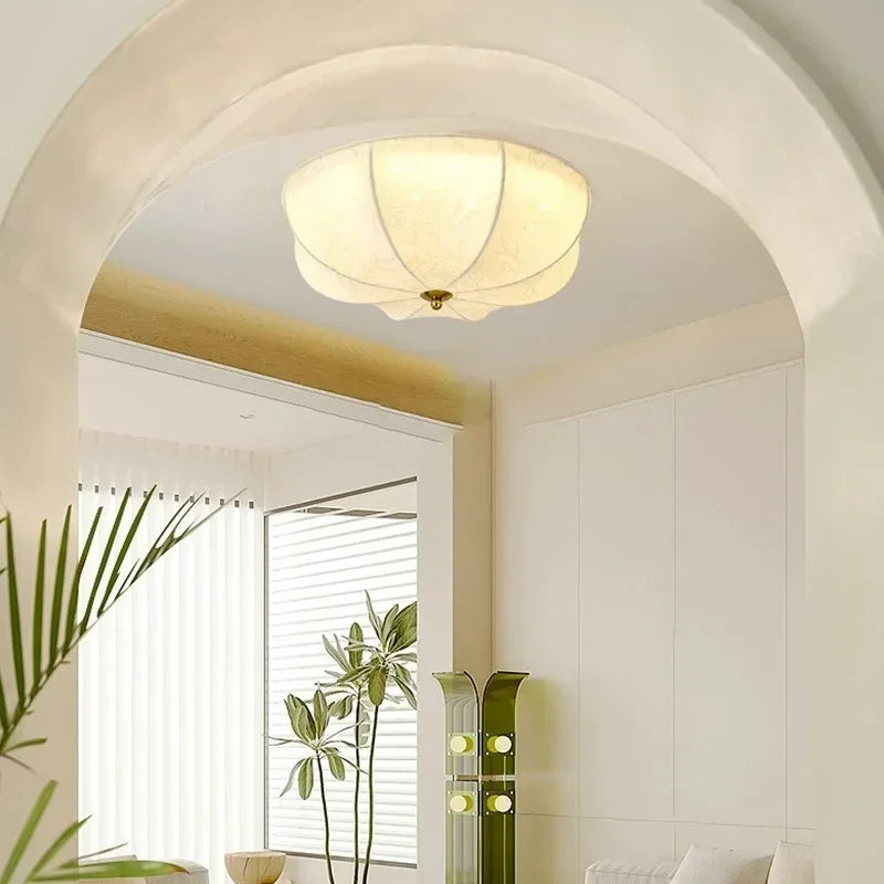 plafonnier romantique à led pour ambiance chaleureuse et apaisante - vue 2 sur 8